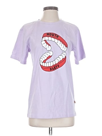 Little Yellow Button Short Sleeve T-Shirt (view 1)