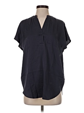 Amour Vert Short Sleeve Silk Top
