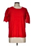 Jodifl 100% Polyester Red Short Sleeve Top Size L - photo 1