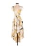 Lulus 100% Polyester Floral Yellow Casual Dress Size XXS - photo 1