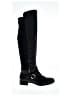 Just Fab Black Boots Size 8 1/2 - photo 1