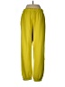 Levi's 100% Cotton Solid Yellow Casual Pants Size M - photo 2
