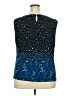Calvin Klein Blue Sleeveless Blouse Size 3X - photo 2