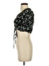 Shein Green Short Sleeve Blouse Size 4 - photo 5