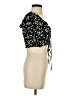 Shein Green Short Sleeve Blouse Size 4 - photo 4