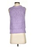 Eaves 100% Cotton Purple Sweater Vest Size S - photo 1
