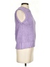 Eaves 100% Cotton Purple Sweater Vest Size S - photo 4