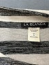 La Blanca Stripes Gray Casual Dress Size S - photo 7