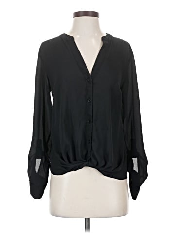 INC International Concepts Long Sleeve Blouse (view 1)