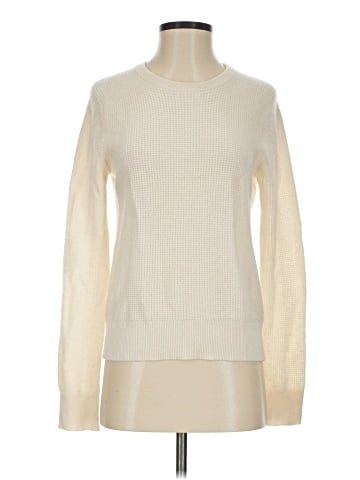White + Warren Cashmere Pullover Sweater (view 1)