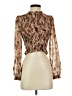 Wilfred 100% Polyester Brown Long Sleeve Blouse Size S - photo 1