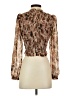 Wilfred 100% Polyester Brown Long Sleeve Blouse Size S - photo 2