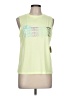 Champion 100% Polyester Green Sleeveless T-Shirt Size L - photo 1