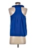 Hunter Dixon Blue Sleeveless Blouse Size 2 - photo 2