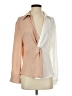 Central Park West Color Block Ivory Long Sleeve Blouse Size S - photo 1