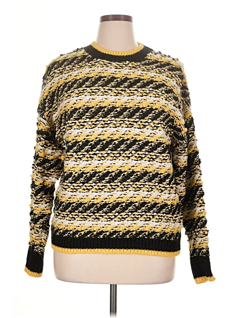 Pre-owned Koko + Mason Pullover Sweater In Yellow