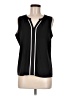 Calvin Klein Black Sleeveless Blouse Size M - photo 1