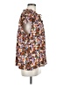 ee:some 100% Rayon Orange Short Sleeve Blouse Size M - photo 4
