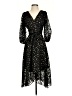 DKNY 100% Polyester Stars Black Cocktail Dress Size 4 - photo 1