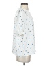 Ann Taylor 100% Polyester Polka Dots White 3/4 Sleeve Blouse Size S - photo 4