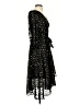 DKNY 100% Polyester Stars Black Cocktail Dress Size 4 - photo 4