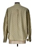 Zara Polka Dots Green Long Sleeve Blouse Size L - photo 2