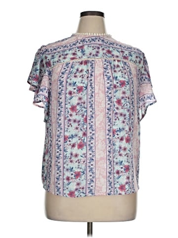 Faith and Joy Short Sleeve Blouse (view 1)