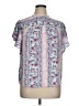 Faith and Joy 100% Polyester Blue Short Sleeve Blouse Size XL - photo 1