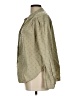 Zara Polka Dots Green Long Sleeve Blouse Size L - photo 5