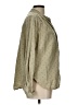 Zara Polka Dots Green Long Sleeve Blouse Size L - photo 4