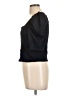 Ann Taylor LOFT Black Short Sleeve Top Size L - photo 5