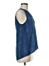 Joie Snake Print Blue Sleeveless Blouse Size M (estimated) - photo 4