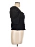 Ann Taylor LOFT Black Short Sleeve Top Size L - photo 4