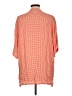 Assorted Brands Plaid Orange 3/4 Sleeve Blouse Size L - photo 2