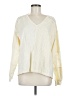 Mittoshop 100% Cotton Ivory Long Sleeve Blouse Size M - photo 1