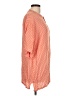 Assorted Brands Plaid Orange 3/4 Sleeve Blouse Size L - photo 4