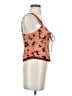 Lulus 100% Polyester Burgundy Sleeveless Blouse Size S - photo 4