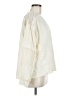 Mittoshop 100% Cotton Ivory Long Sleeve Blouse Size M - photo 4