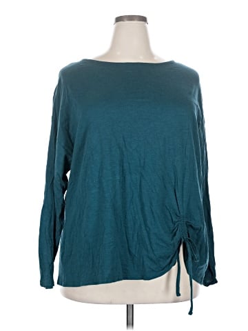 Lane Bryant 3/4 Sleeve T-Shirt (view 1)