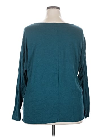 Lane Bryant 3/4 Sleeve T-Shirt (view 2)