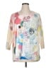 Ali Miles 100% Polyester Ivory 3/4 Sleeve Blouse Size 0X - photo 1