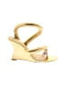 Akira Gold Wedges Size 8 1/2 - photo 1