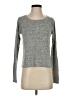 Me To We Metallic Gray Pullover Sweater Size XS - photo 1