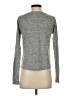 Me To We Metallic Gray Pullover Sweater Size XS - photo 2