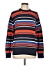 Free Assembly Stripes Orange Blue Pullover Sweater Size L - photo 1