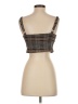 Haute Monde Brown Sleeveless Top Size S - photo 2