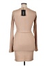 PrettyLittleThing Solid Tan Cocktail Dress Size 16 - photo 2