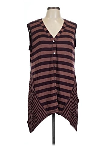 LOGO by Lori Goldstein Sleeveless T-Shirt (view 1)