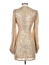 Lulus 100% Polyester Metallic Gold Cocktail Dress Size XS - photo 2