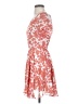 Love 100% Polyester Floral Orange Cocktail Dress Size S - photo 5